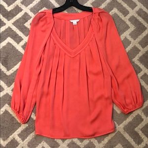 DIANE VON FURSTENBERG pink silk blouse Never worn